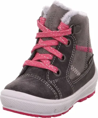 Produktbild von Superfit 1-006318-2010  Mädchen Schnürboots Groovy Grau/Pink, Grau, Gr. 27