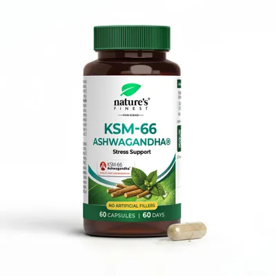 Obrázok produktu pre KSM-66 Ashwagandha - extrakt z Koreňa Ašvagandy - Adaptogén - 30 Kapsúl