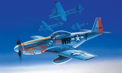 Produktbild von Modellbausatz Flugzeug 12485 – P-51D (1:72)