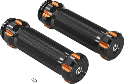 Produktbild von Lenkergriffe, ergonomisches Design, langlebiges Aluminium, Orange