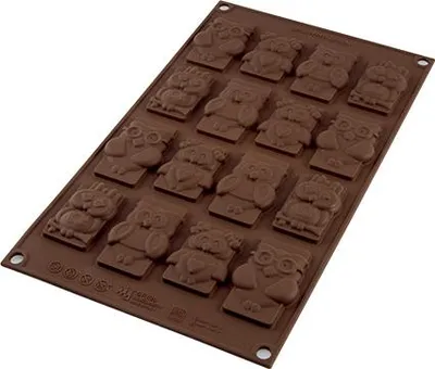 Produktbild von Silikonform für Schokoladeneule