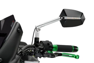 Produktbild von PUIG 016DN GTI Rückspiegel  passend fuer KAWASAKI Z750 Schwarz