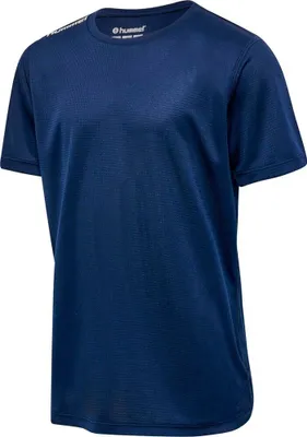 Produktbild von Hummel Hmlrun Jersey S/S Kids - black iris, Größe:152