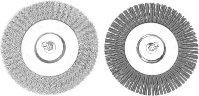 Produktbild von Famanu Fugenbürsten-Set 2-teilig - Nylon- und Stahlbürste