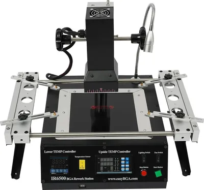 Produktbild von BGA/CSP IR Rework Station - IR6500 - 1250 W - Infrarot-Heizung - 220/110 V - Schwarz