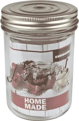 Produktbild von Vorratsglas mit Metalldeckel 0,75l EUROHOME®