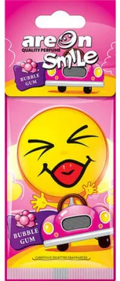 Obrázok produktu pre Aromatizátor AREON SMILE BUBBLE GUM