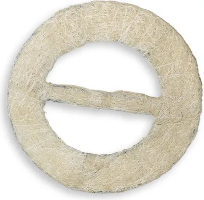 Produktbild von Raffhalter Rund Beige Sisal Gardinenspange Gardinenhalter Vorhang Wohnzimmer Dekoration