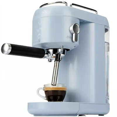 Produktbild von Espressomaschine Siebträger, 1400W Thermoblock, 1L Wassertank, für Espresso & Cappuccino