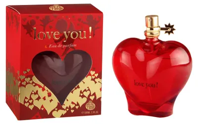 Immagine prodotto di Tempo Reale Ti Amo! Profumo rosso Woda, 100ml