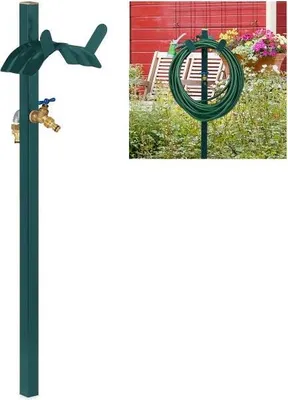 Produktbild von Freistehender Wasserhahn mit Schlauchhalter