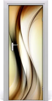 Produktbild von Tulup Türaufkleber 75x205 cm Dekorative Aufkleber Selbstklebend Wasserdichte Tapete Abnehmbar Schlafzimmer Wohnzimmer Wohnkultur - abstrakt