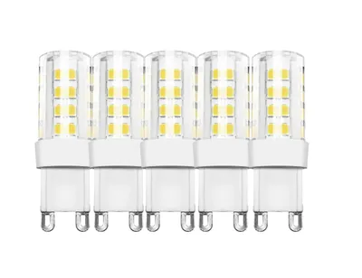 Produktbild von 5 x 5w G9 LED Leuchte Leuchtmittel Lampe aus Keramik 420 Lumen Warmweiß