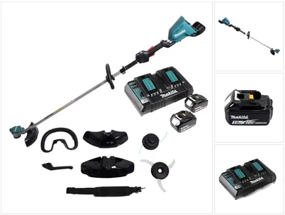Produktbild von Makita DUR368LPT2 Bürstenschneider/Rasentrimmer 35 cm Akku Schwarz