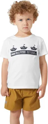 Image de Helly Hansen Graphic K T-shirt manches courtes Blanc 5 ans Blanc 5 ans