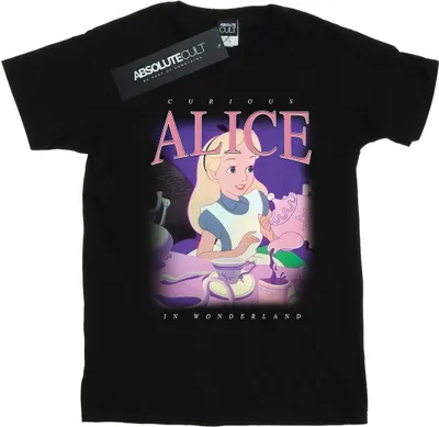 Produktbild von Disney - "Alice in Wonderland" T-Shirt für Herren BI10164 (XXL) (Schwarz)