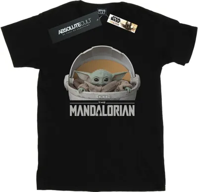 Produktbild von Star Wars - "The Mandalorian The Child" T-Shirt für Damen BI45666 (XXL) (Schwarz)