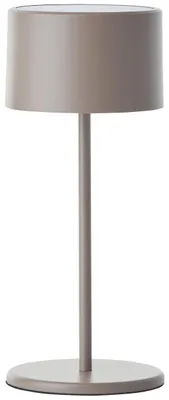 Obrázok produktu pre BRE-Light G60181A20 Helio stolná lampa LED 21 cm kov/plast, farba taupe, s integrovaným LED osvetlením