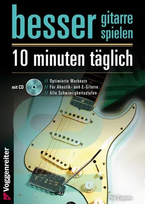 Produktbild von Besser Gitarre spielen - 10 Minuten täglich