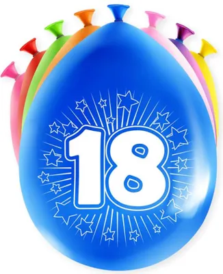 Immagine prodotto di Palloncini a figura Paperdreams - 18 anni