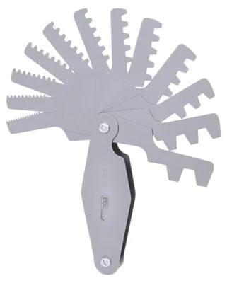 Produktbild von KS TOOLS Trapez-Gewindestahllehre, für 30° Gewinde, 2-12mm ( 300.0622 )