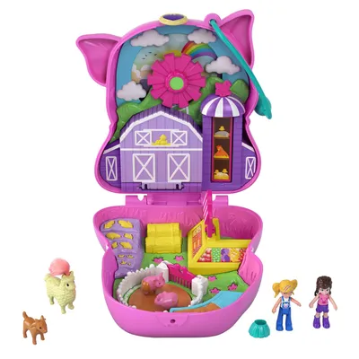 Produktbild von Polly Pocket Schweinchen-Bauernhof Schatulle