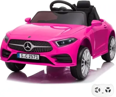 Produktbild von Kinder Elektro Auto 12V - Mercedes CLS350 - 1 bis 5 Jahre - mit Fernbedienung - Rosa