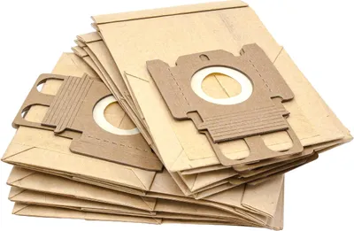 Produktbild von vhbw 10x Staubbeutel Ersatz für Swirl M 52 für Staubsauger - Typ K 20,9cm x 13cm Sandfarben