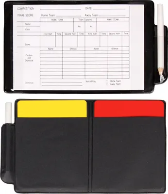 Zdjęcie produktu dla Wielopak 4 sztuk kart sędziowskich w etui