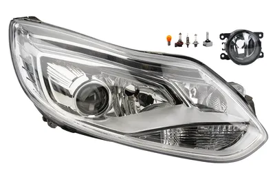 Produktbild von Scheinwerfer passend für Ford Focus 11 04/11-09/14 D3S Re. +Nebel.+Leucht. 2004298 1751050 1856837 1844110 1799266 1781167 8200074008 620 Johns