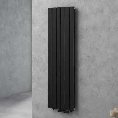 Immagine prodotto di doporro Radiatore Verticale da Bagno 160x46cm, Radiatore a Pannello a Doppio Strato Termoarredo da Parete e Pavimento in Acciaio, Antracite