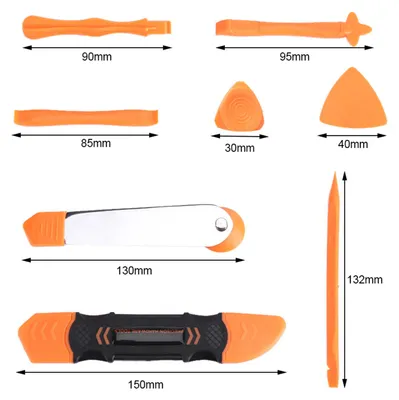 Image de JAKEMY : Ensemble d'outils professionnels 13 en 1 pour la réparation, le démontage et l'ouverture d'écrans de téléphones portables et de machines de jeux