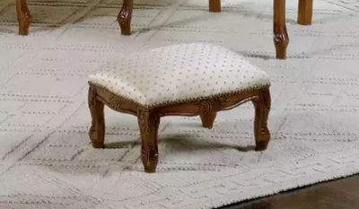Produktbild von Hocker Klassische Beistellhocker Möbel Polsterhocker Sitzhocker Wohnzimmer