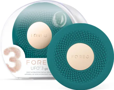 Produktbild von FOREO UFO 3 go Smartes LED-Hautpflegegerät – Für Gesichtsmasken unterwegs – Mit Wärme