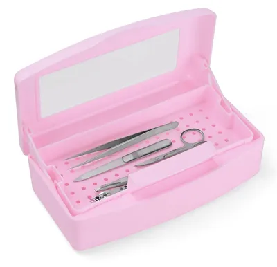 Productafbeelding van Sterilisatiebox voor Nageltools in Roze