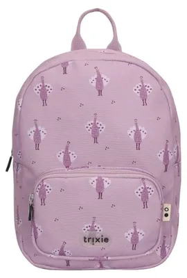 Image de Sac à dos pour enfants Trixie Proud Peacock - cartable imperméable violet