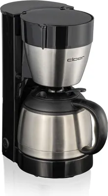 Image de CLOER Machine à café 5009 8 tasses 800Watt avec verseuse en inox noir