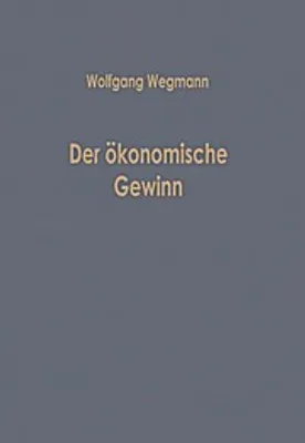 Obrázok produktu pre Der ökonomische Gewinn