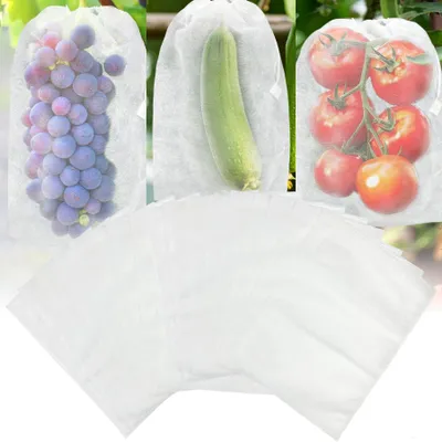 Obrázek produktu pro Solidchoice – Ochranné sáčky na hrozny, sada 100 kusů, netkaná textilie pro ovoce a rostliny