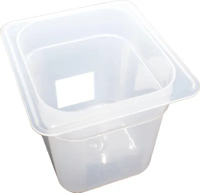 Image de Récipients GN 1/6 150 mm en polypropylène Transparent Récipients Gastronorm