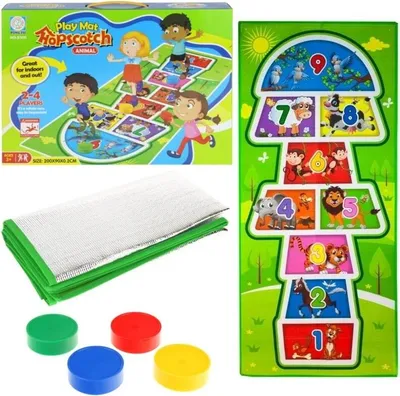 Obrázok produktu pre Veľká podložka na skákanie Hopscotch 200x90 cm