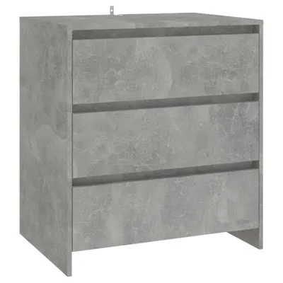 Produktbild von "WINTER SALE"Sideboard - elegante Design - Mehrzweckschrank - Betongrau 70x41x75 cm Holzwerkstoff - Kommoden NEU2979537