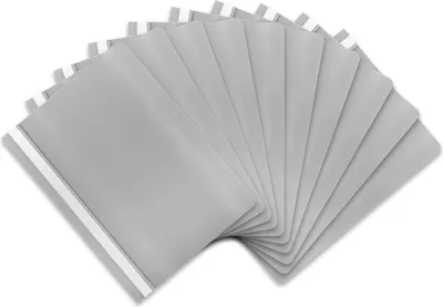 Produktbild von 10x itenga Schnellhefter, DIN A4, PP, GRAU