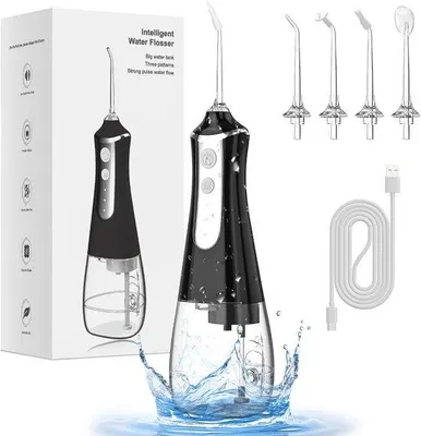 Produktbild von Famanu Oral Irrigator 3 Modi und 5 Düsen - Effektive Zahnreinigung