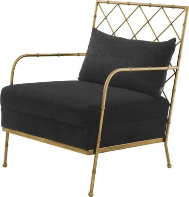 Produktbild von Casa Padrino Luxus Sessel Antik Messing 64,5 x 71,5 x H. 83 cm - Limited Edition