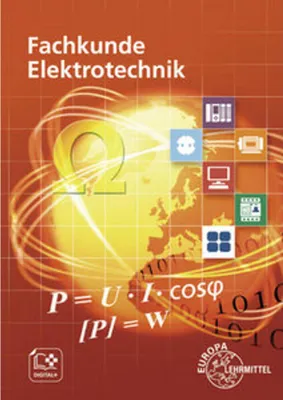 Cover of a textbook about electrical engineering, featuring scientific symbols and icons.