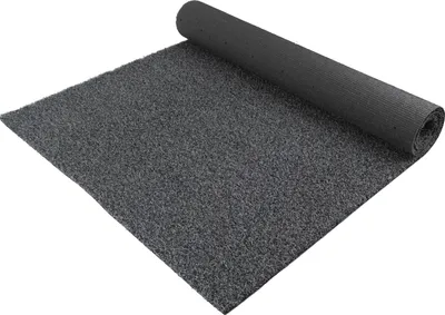 Produktbild von Kunstrasen COLORPLAY Schwarzgrau 2,00m x 0,50m Rasenteppich für Balkon und Boot