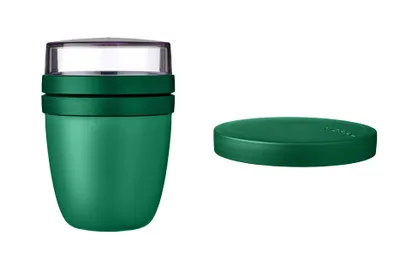 Image de Mepal | Lunchpot Switch Ellipse | transforme ton lunchpot en snackpot | gobelet à céréales pratique | convient pour le congélateur, le micro-ondes & le lave-vaisselle | Vivid Green