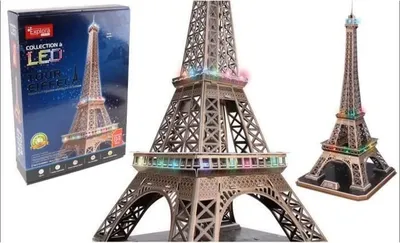 Produktbild von 3D-Leuchtpuzzle - All Eiffel - Konstruktionsspiel - EXPLORA - 84 Teile - ab 8 Jahren
