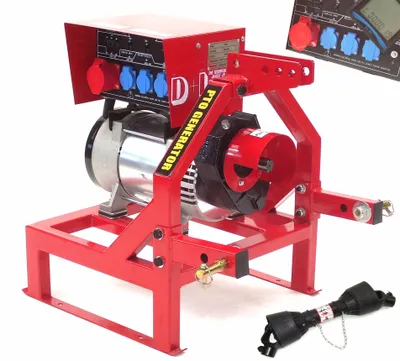 Produktbild von Zapfwellengenerator 18 kVA Stromerzeuger Generator Notstromaggregat AVR 06296